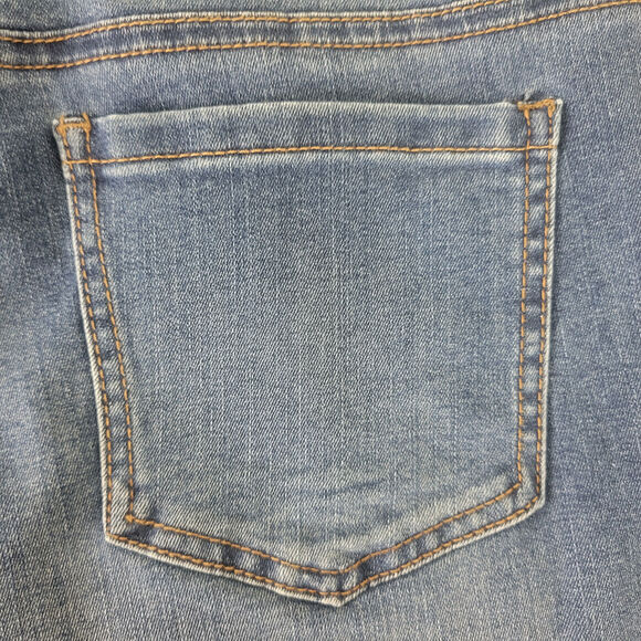 Passports Jeans Womens 8 Blue‎ Mid Rise Straight Leg Medium Wash Denim W29 x L26 - Picture 13 of 14